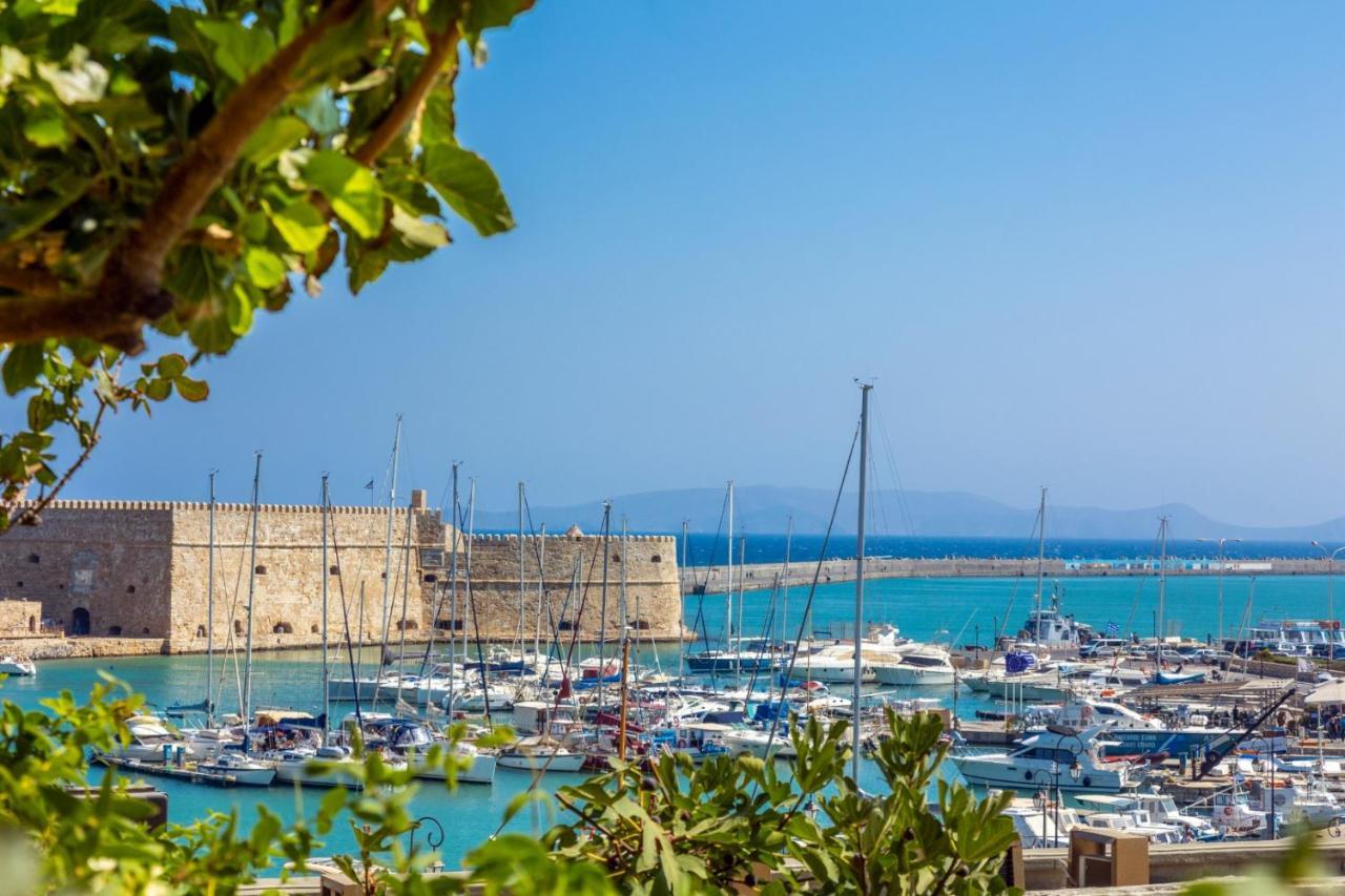 City Center With Free Parking And Port Side View Apartamento Iráclio Exterior foto