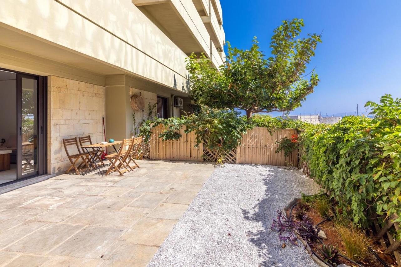 City Center With Free Parking And Port Side View Apartamento Iráclio Exterior foto
